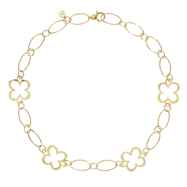 FIORE LARGE LINK 18" CHAIN NECKLACE