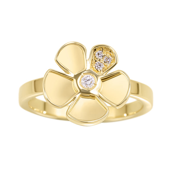 ALESSIA SMALL RING - 18K YELLOW GOLD