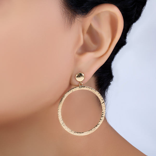 CAPRI EARRINGS - 18K YELLOW GOLD