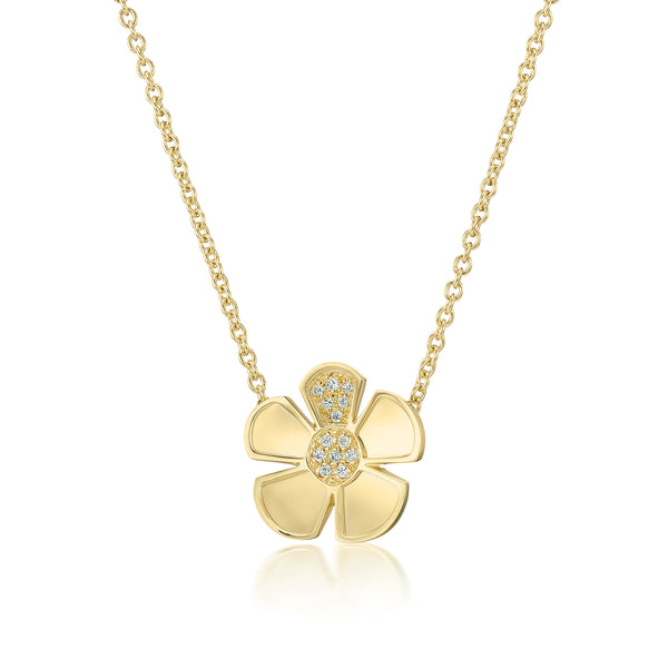 ALESSIA LARGE CLASSIC CHAIN NECKLACE - 18K YELLOW GOLD