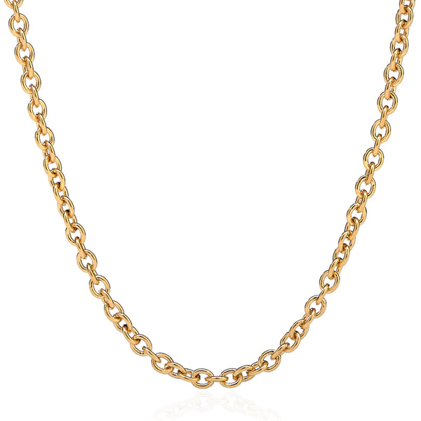 LUXE CHAIN 16" - 18" - 18K YELLOW GOLD